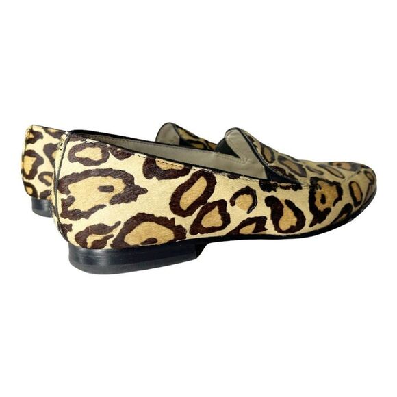 SAM EDELMAN Lanti Calf Hair Leopard Print Loafers - Picture 3 of 8